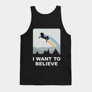 I Want to Believe Tank Top